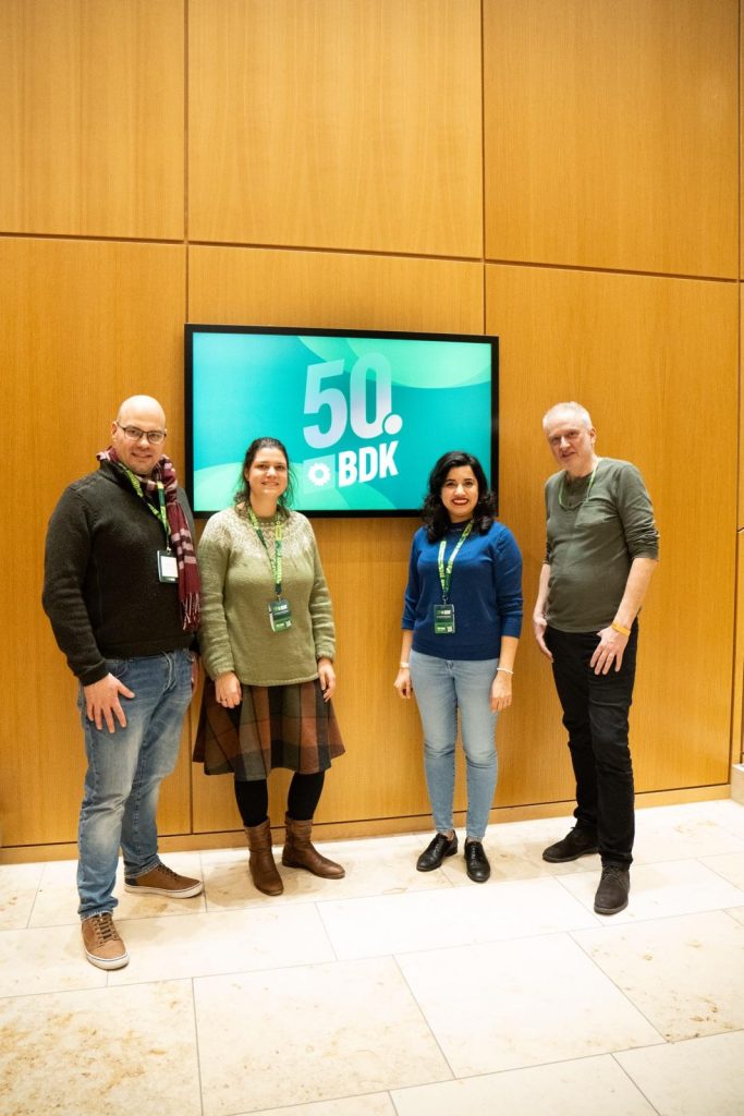 Thomas Hildner, Sandra Lorbach, Misbah Khan MdB und Udo Knickelmann