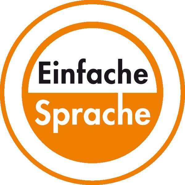 Button für einfache Sprache - hier klicken